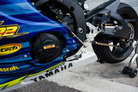 Cubierta de Motor de Alta Resistencia de Nylon y Fibra de Vidrio FULL REV RACING para Yamaha R6 2006 a 2025