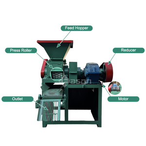 เครื่องอัดก้อนถ่านถ่านหินเปลือกมะพร้าวขี้เลื่อยไม้บาร์บีคิว - Product Image 6