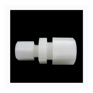 Top Selling Schroefdraad Plastic Joint Wit Pvdf Verminderen Unie Connectors