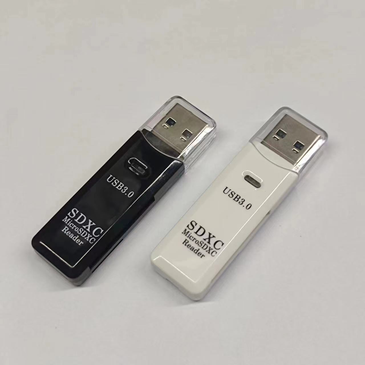 마이크로 SDXC SD & TF 카드용 2-in-1 USB 3.0 다기능 메모리 카드 리더기