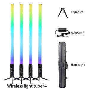 Igracelite 4個IP65防水360 ° ピクセルLEDチューブライトワイヤレス<span class=keywords><strong>DMX</strong></span>バッテリースティッククラブHyperionチューブライト - Product Image 2