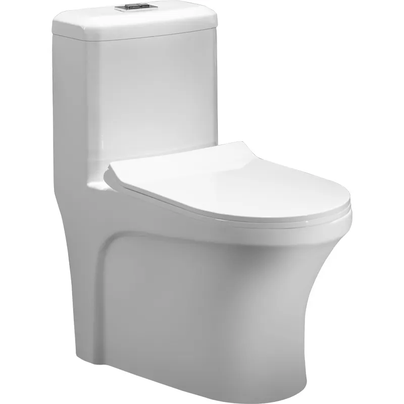 Peralatan sanitasi produsen Cina satu bagian lemari air Toilet inodoros modernos