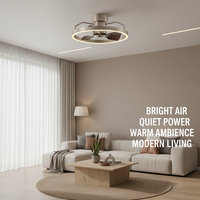 Ventilateur de plafond LED YOUKAIN moderne européen à 5 pales (>48 pouces) avec télécommande, 220V, en métal, 6 vitesses, moteur DC à intensité variable, pour salon