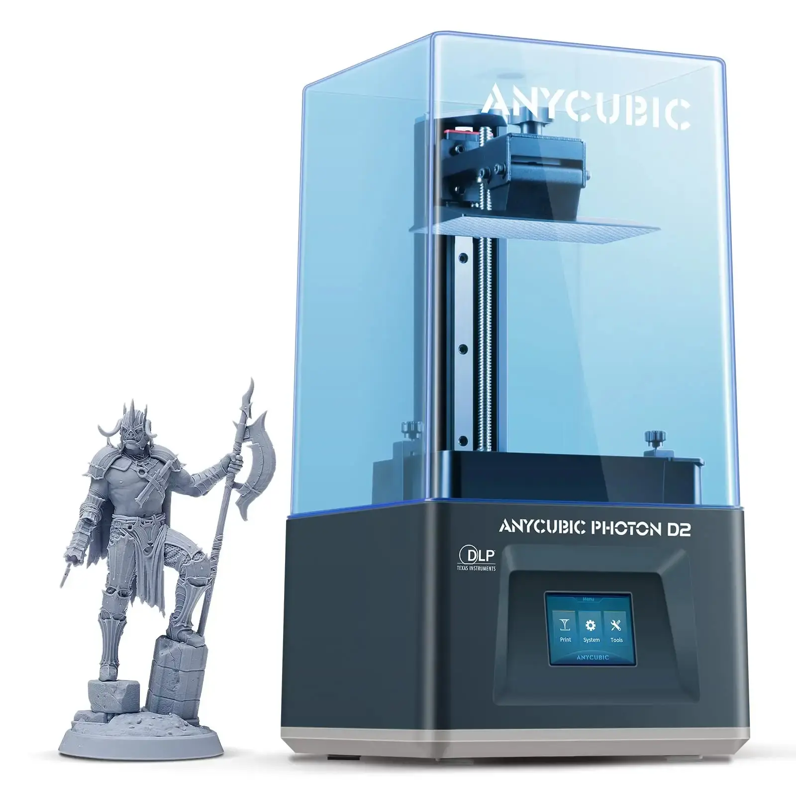 ANYCUBIC Photon D2 Resin DLP 3D Printer UV-LED light source with High Precision Ultra-Silent Printing Long Usage Life-Span