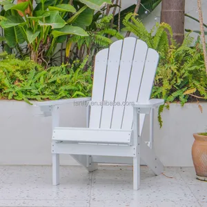 Stackable Plastic Wood Adirondack Chairs for Outdoor