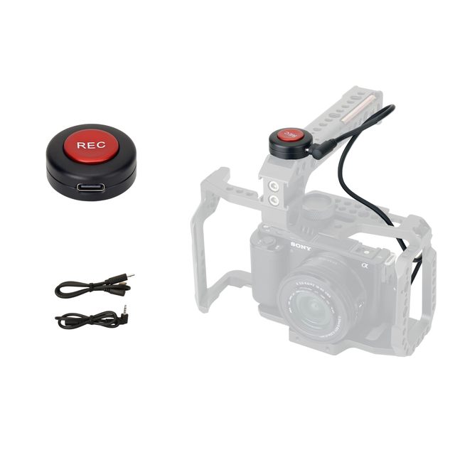 YEAH Top Side Handle Remote Trigger Camera Record Button for Sony A7, Panasonic S5, Fujifilm X-T3