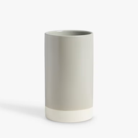 Organisateur et support d'ustensiles de cuisine en céramique moderne avec logo personnalisé, durable, écologique et multi-usage pour la cuisine à domicile