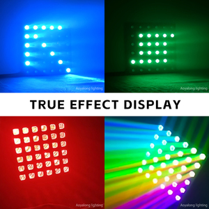 36 Pieces DMX512 RGB Aluminum <strong>LED</strong> Matrix Light Bar IP20 Rating 2-Year Warranty for Stage Performance Corporate Events - Product Image 3