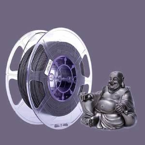 Filament PLA ESUN pour imprimante 3D, haute qualité, lisse, imprimé, 1,75 mm, 2,85 mm, couleur acier inoxydable métallique, vente chaude - Product Image 3