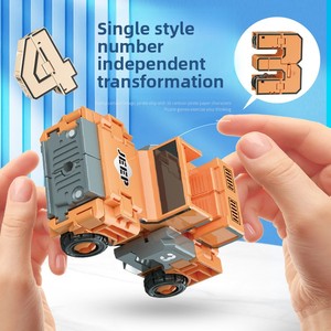 Juguete Robótico Digital Original Kaisijia, Juguete de Plástico para Niños, Combinación de Kung Fu Mecha, Juguete de Transformación de Auto para Niños - Product Image 3