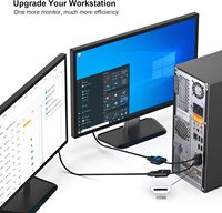 Adaptateur VGA HDTV 1080P plaqué or Yangtse CJA660 25CM avec protection contre les courts-circuits, compatible avec ordinateur de bureau, ordinateur portable, PC, moniteur