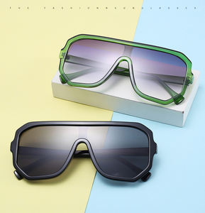Lunettes de soleil Superhot 17532, mode 2019, verres monobloc, lunettes de soleil surdimensionnées - Product Image 6