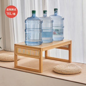 Simple Wooden Coffee Table With Storage Tatami Style For Living <b>Room</b> Bedroom Study <b>Desk</b> - Product Image 4