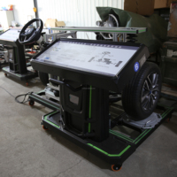 Banco de entrenamiento para sistema de dirección asistida eléctrica (EPS) metálico de 12V CC para vehículos eléctricos puros