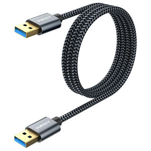 Cable de Carga de Datos USB Retráctil SUNGUY de Nailon Trenzado de Alta Velocidad de 5 Gbps con Conectores Tipo C, Garantía de 3 Años, Venta al Por Mayor de Fábrica - Product Image 4