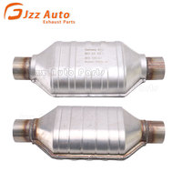 Catback Exhaust System Emission Cleaning TWC Ceramic Catalyst Stainless Steel Universal High Performance Catalytic Converter