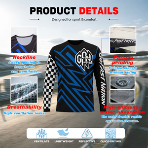 <span class=keywords><strong>Camiseta</strong></span> Personalizada para Motociclismo, Jersey de Motocross, Ropa para Bicicleta de Montaña, <span class=keywords><strong>Camiseta</strong></span> para Ciclismo Todoterreno - Product Image 5