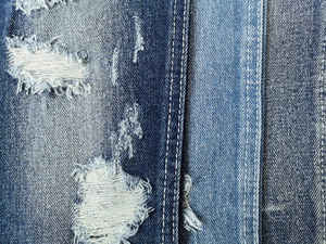 1077 غير تمتد القطن الثقيل البوليستر قماش دنيم جينز - Product Image 5