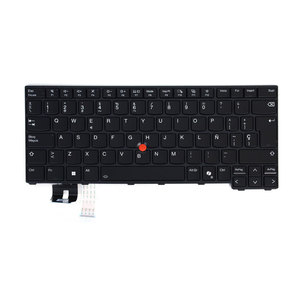 Teclado 5N21M38313 para Lenovo ThinkPad T14 Gen 5 L14 Gen 5 P14s Gen 5, Diseño Español, Retroiluminado, Negro, Repuesto - Product Image 2