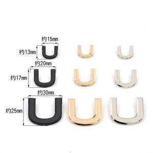 Bonne qualité trois boutons en métal d'amour bouton opposé Trench Coat valise sac à main matériel vêtements accessoires - Product Image 3