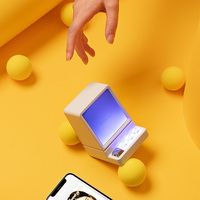 Haut-parleur Bluetooth sans fil portable mini, personnalisable, qualité supérieure, idéal pour le bureau, clavier, lumière LED, chambre, maison, extérieur
