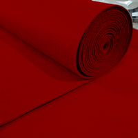 Großhandel Einweg-Tapis Rouge Roter Teppich für Veranstaltungen Einfarbiger Teppich Ausstellungs-Event-Hochzeitsteppich
