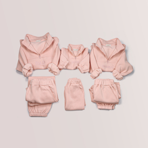 Conjunto de Ropa Deportiva Personalizada para Niños, Conjuntos a Juego para Mamá e Hija, Chándal con Logotipo Personalizado, Chándal de Dos Piezas - Product Image 2