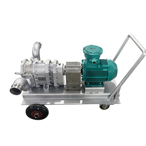 Pompe à lobes verticale sanitaire à rotor, 1,5 kW, en acier inoxydable 304 316L, de qualité alimentaire, pour sauces à haute viscosité, OEM - Product Image 3