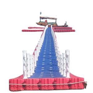 Jetée flottante pour le stationnement des yachts, des bateaux, ponton flottant - Product Image 1