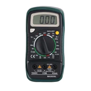 cheap price mini digital multimeter MAS830L with backlight same to Mastech MAS830L