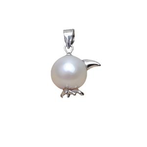 Collier en argent S925 de forme spéciale pour femmes avec pendentif en perle baroque 4448 Accessoires de bijoux DIY Design animal mignon - Product Image 5