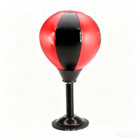 Ballon de boxe de bureau Wellshow anti-stress avec ventouse, résistant, pour soulager le stress