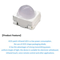 Composants électroniques JNJ 4335 : Perles LED SMD 4335 3030 2835 0.2W 0.5W 1W, puces LED IR Ennostar, prix usine OEM ODM
