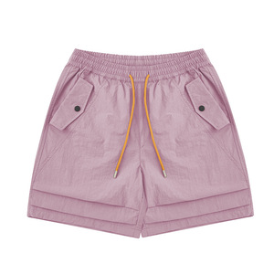 Pantalones cortos de tela fina para hombre: diseño ultraligero y transpirable, perfecto para los calurosos días de verano o el uso diario informal - Product Image 1