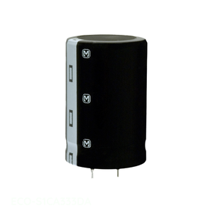Condensateur à traversée de circuit (TH) ECO-S1CA333DA, 33000 µF, 20%, 16V, à fixation par soudure, Distributeur agréé - Product Image 1