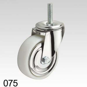 Weißer PP-Industrie wirbel mit Double <span class=keywords><strong>Lock</strong></span> Caster - Product Image 4