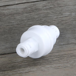 Vanne de régulation de pression pour purificateur d'eau, vanne de réduction de pression pour purificateur d'eau, raccord rapide à 2 points, tuyau PE, passage direct - Product Image 1