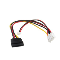 Câble d'alimentation SATA pour enregistreur vidéo Hikvision 4 broches vers adaptateur secteur disque dur SATA HDD 2PIN vers SATA 15PIN