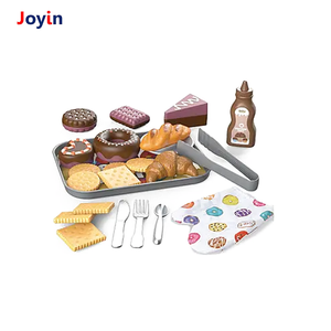 Juego de juguetes de cocina con accesorios para hornear Donut Croissant Galletas y bandeja para niños Pretend Cooking Fun - Product Image 2
