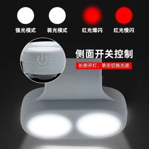 Mini Neck <b>Night</b> <b>Light</b> <b>Led</b> USB Rechargeable Magnetic Clip On Reading <b>Light</b> For Running Multicolored Mode Switch - Product Image 1