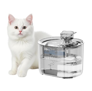 Fuente de Agua Inteligente y Ecológica de 2L para Perros y Gatos, Dispensador Automático con Filtro Transparente y Sensor de Carga - Product Image 1