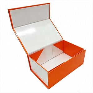 Luxury Matte Printed Magnetic Gift Box - Foldable Glossy Custom Packaging Box with Magnetic Closure - Product Image 1