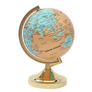 โลกแนววินเทจ20cm เครื่องมือสำหรับการเรียนการสอนสากลโลกพีวีซีภาษาอังกฤษสีสันสดใสสำหรับการเรียนการสอนในภูมิศาสตร์การศึกษา - Product Image 4