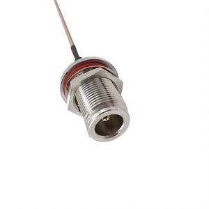 สายเคเบิล N Female to <span class=keywords><strong>IPX</strong></span>/UFL RG178 พร้อมหัวต่อ RF Coaxial แบบ N Type Nut Bulkhead Jack ไปยังสาย <span class=keywords><strong>IPX</strong></span> Pigtail สำหรับการ์ด PCI Wifi และเราเตอร์ไร้สาย - Product Image 4