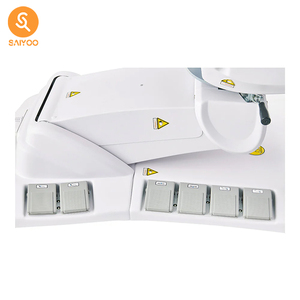 Silla Ajustable Gris Claro Premium con Control de Pie para Salón de Belleza - Product Image 6