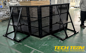 Nhanh chóng thiết lập hàng rào buổi hòa nhạc kiểm soát đám đông chướng ngại vật ngoài trời tổ chức sự kiện Mojo sân khấu rào cản để bán - Product Image 4