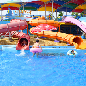 Meilleur Prix enfants en spirale fermée toboggans Utilisés pour le Parc D'attractions - Product Image 1