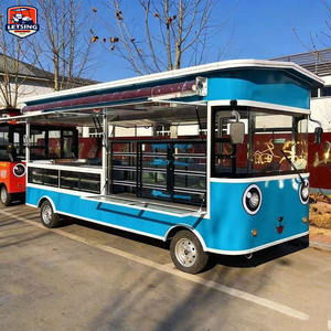 Camion de vente ambulante de fruits et de restauration rapide pour campus scolaire, avec cadre résistant à la rouille, longueur de 5 mètres, pour la communauté étudiante - Product Image 3