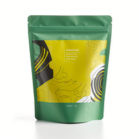 Personnalisé MOQ200 holographique réutilisable fermeture éclair Snack fermeture éclair sac sacs en papier d'aluminium pour sac d'emballage alimentaire