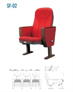 Chaises <span class=keywords><strong>de</strong></span> cinéma <span class=keywords><strong>de</strong></span> luxe SF-02 sièges d'amphithéâtre pliants souples zone VIP meubles <span class=keywords><strong>de</strong></span> théâtre en tissu au design moderne <span class=keywords><strong>salle</strong></span> <span class=keywords><strong>de</strong></span> <span class=keywords><strong>sport</strong></span> en PP - Product Image 1